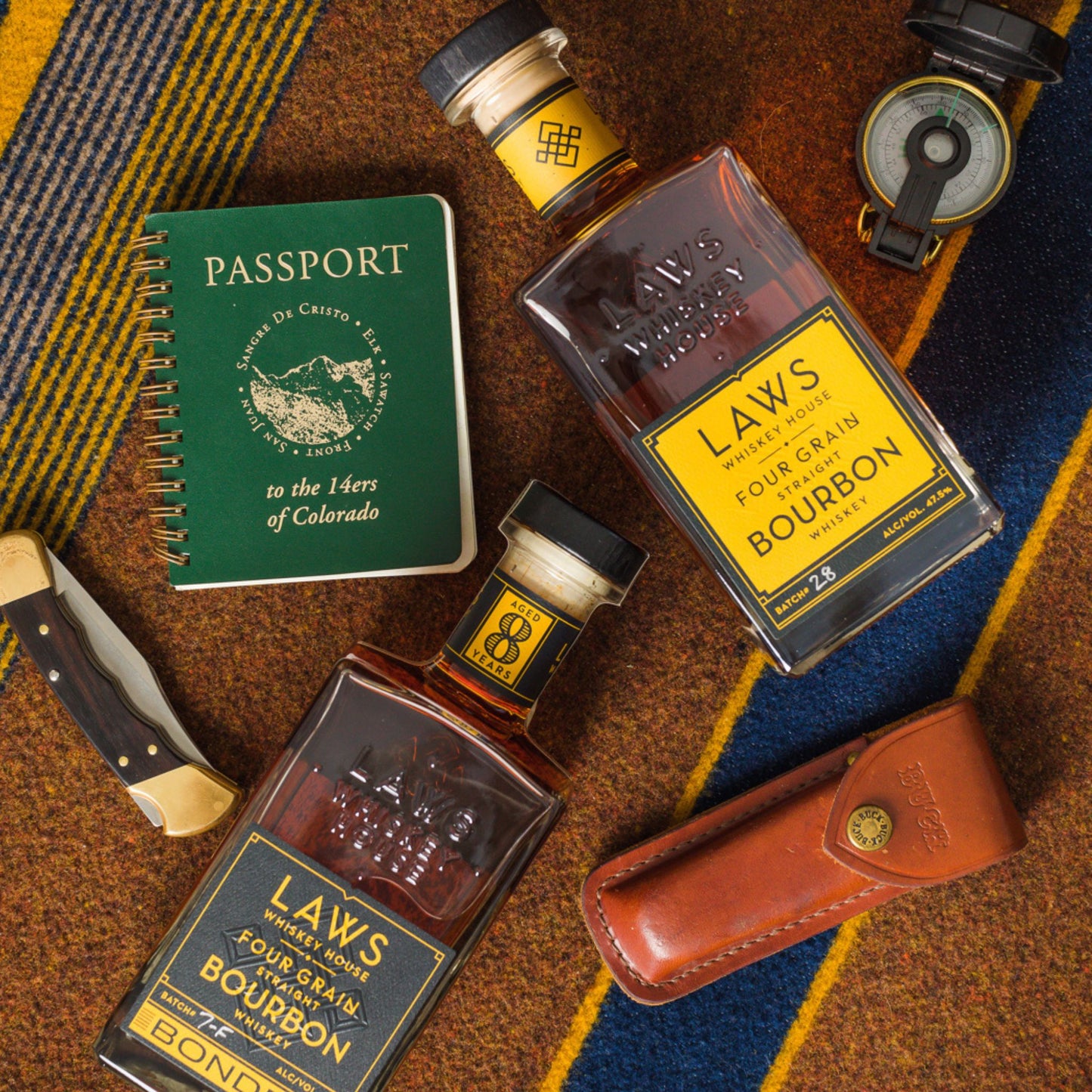 Bottled in Bond Four Grain Straight Bourbon and Small Batch Four Grain Straight Bourbon Bundle