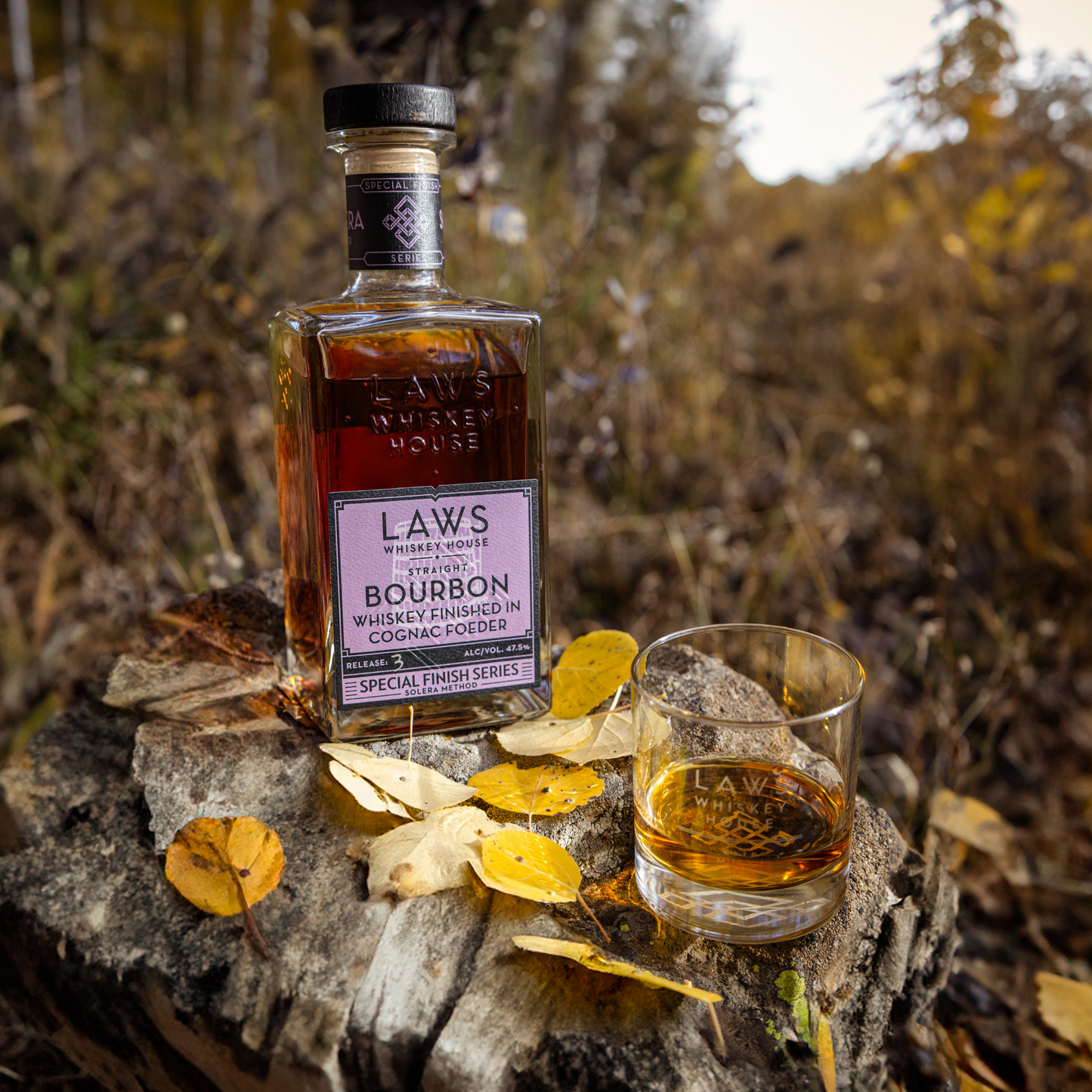 Four Grain Bourbon Whiskey finished in a Cognac Foeder