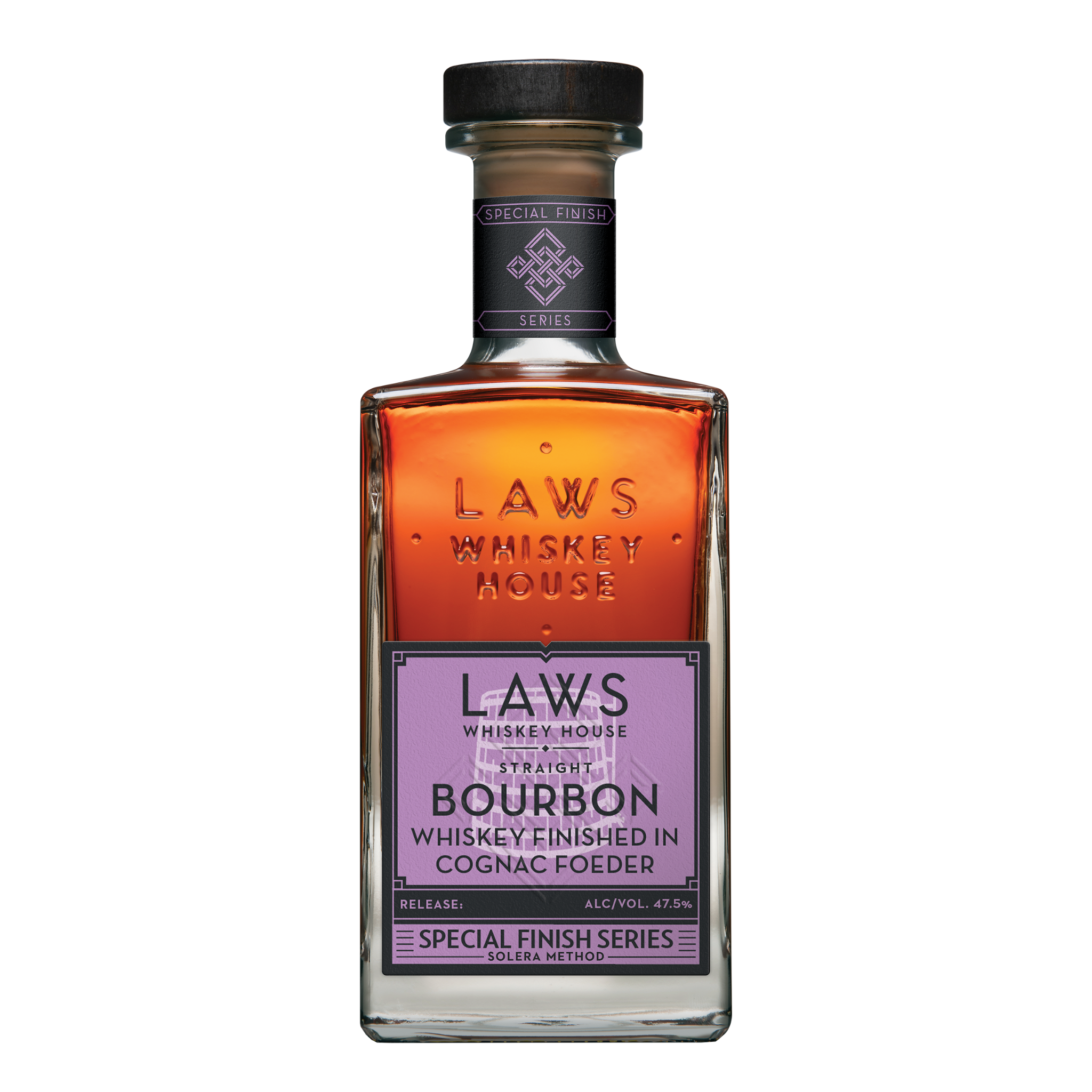 Four Grain Bourbon Whiskey Finished In A Cognac Foeder – Laws Whiskey House