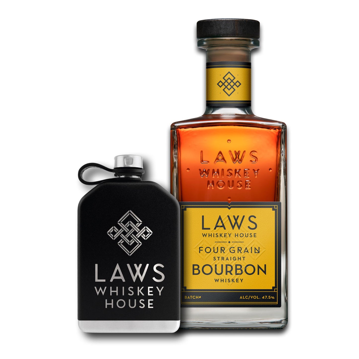 Limited: Four Grain Straight Bourbon and Flask